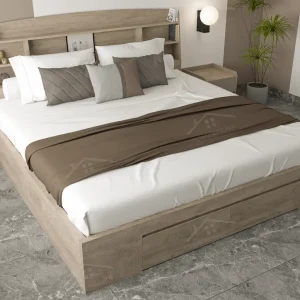 Giường Gỗ Công Nghiệp Ggcn075 (2)