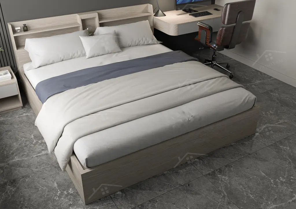 Giường Gỗ Công Nghiệp Ggcn077 (2)