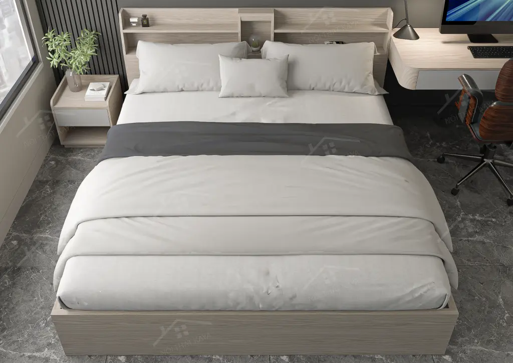 Giường Gỗ Công Nghiệp Ggcn077 (4)