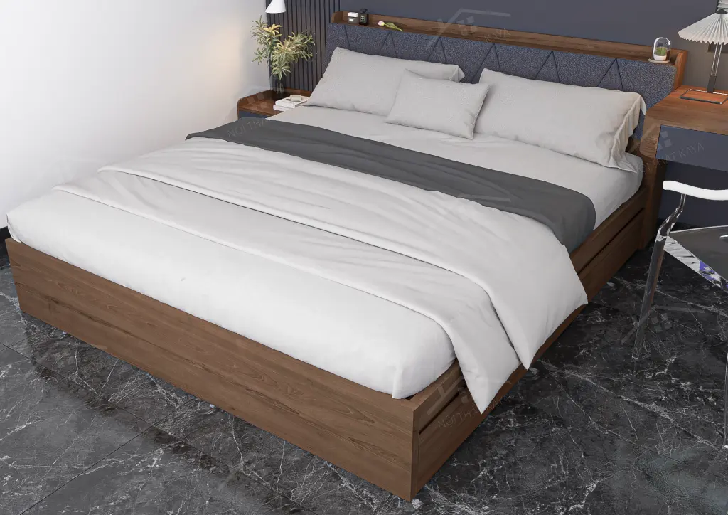 Giường Gỗ Công Nghiệp Ggcn078 (3)