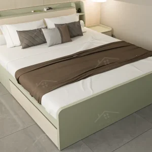 Giường Gỗ Công Nghiệp Ggcn079 (2)