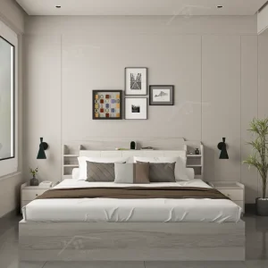 Giường Gỗ Công Nghiệp Ggcn080 (1)