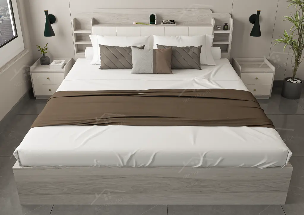 Giường Gỗ Công Nghiệp Ggcn080 (4)