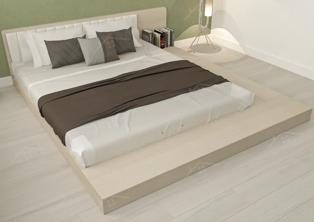 Giường Gỗ Công Nghiệp Ggcn081 (2)
