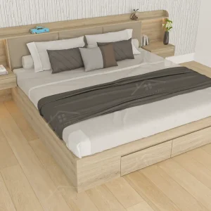 Giường Gỗ Công Nghiệp Ggcn083 (2)