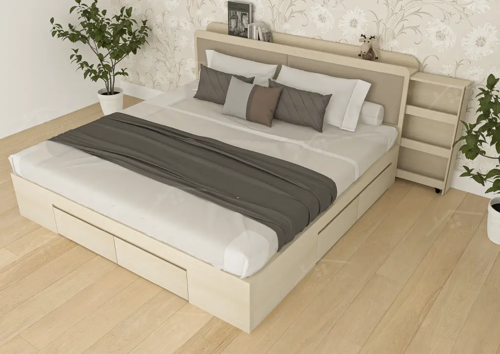Giường Gỗ Công Nghiệp Ggcn084 (3)