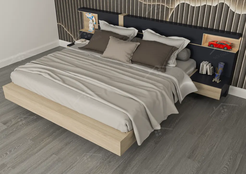 Giường Gỗ Công Nghiệp Ggcn086 (3)