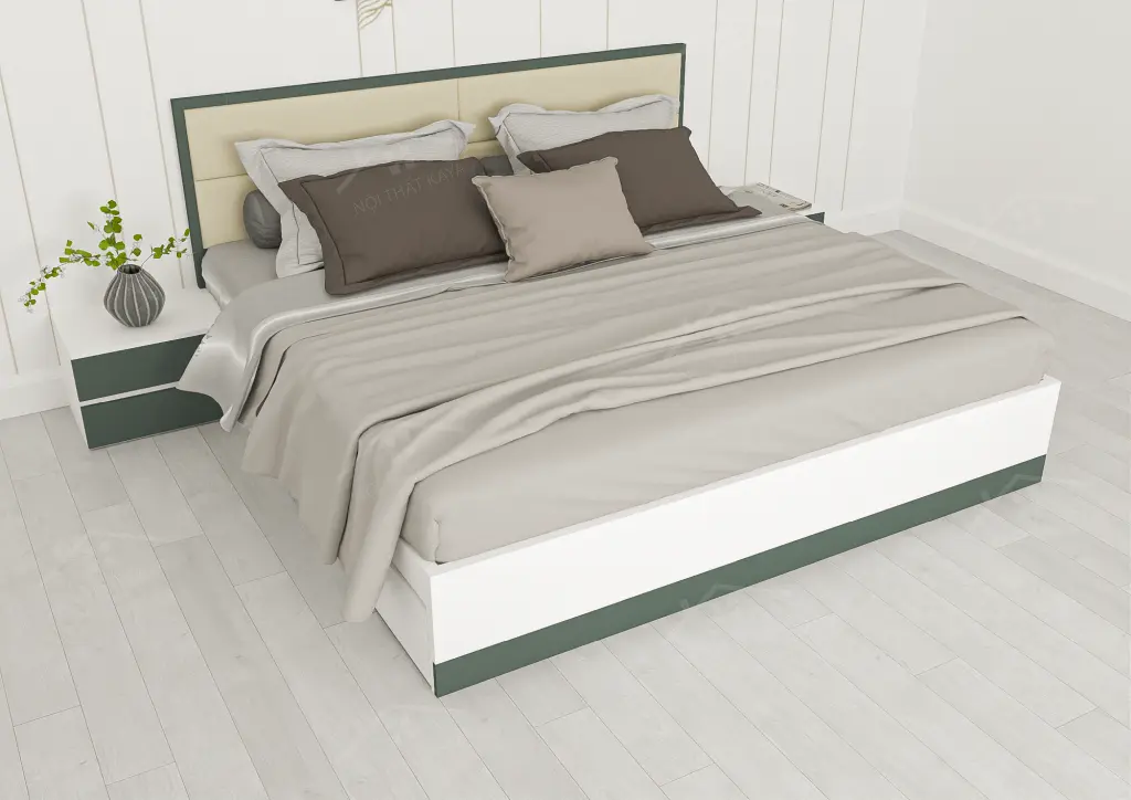Giường Gỗ Công Nghiệp Ggcn087 (2)