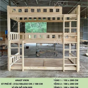 Giường 3 Tầng Cao Cấp Ana (2)